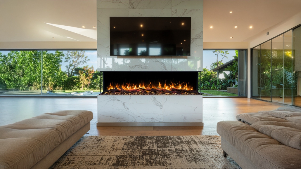 Kominek elektryczny trójstronny Solis